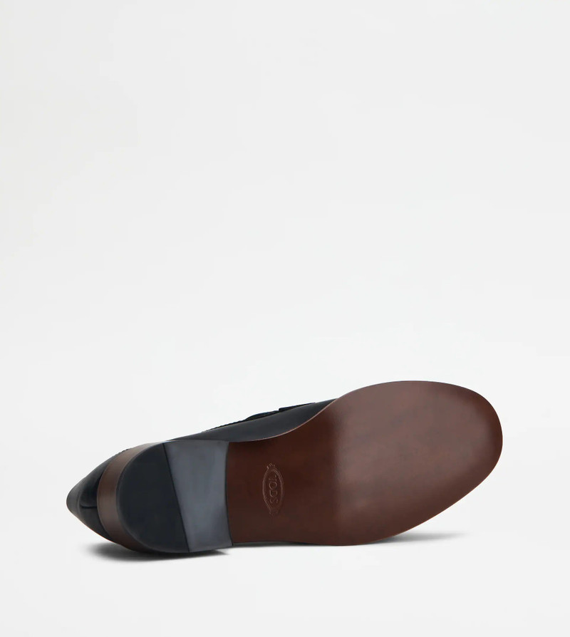 LOAFERS IN LEATHER - BLACK 5