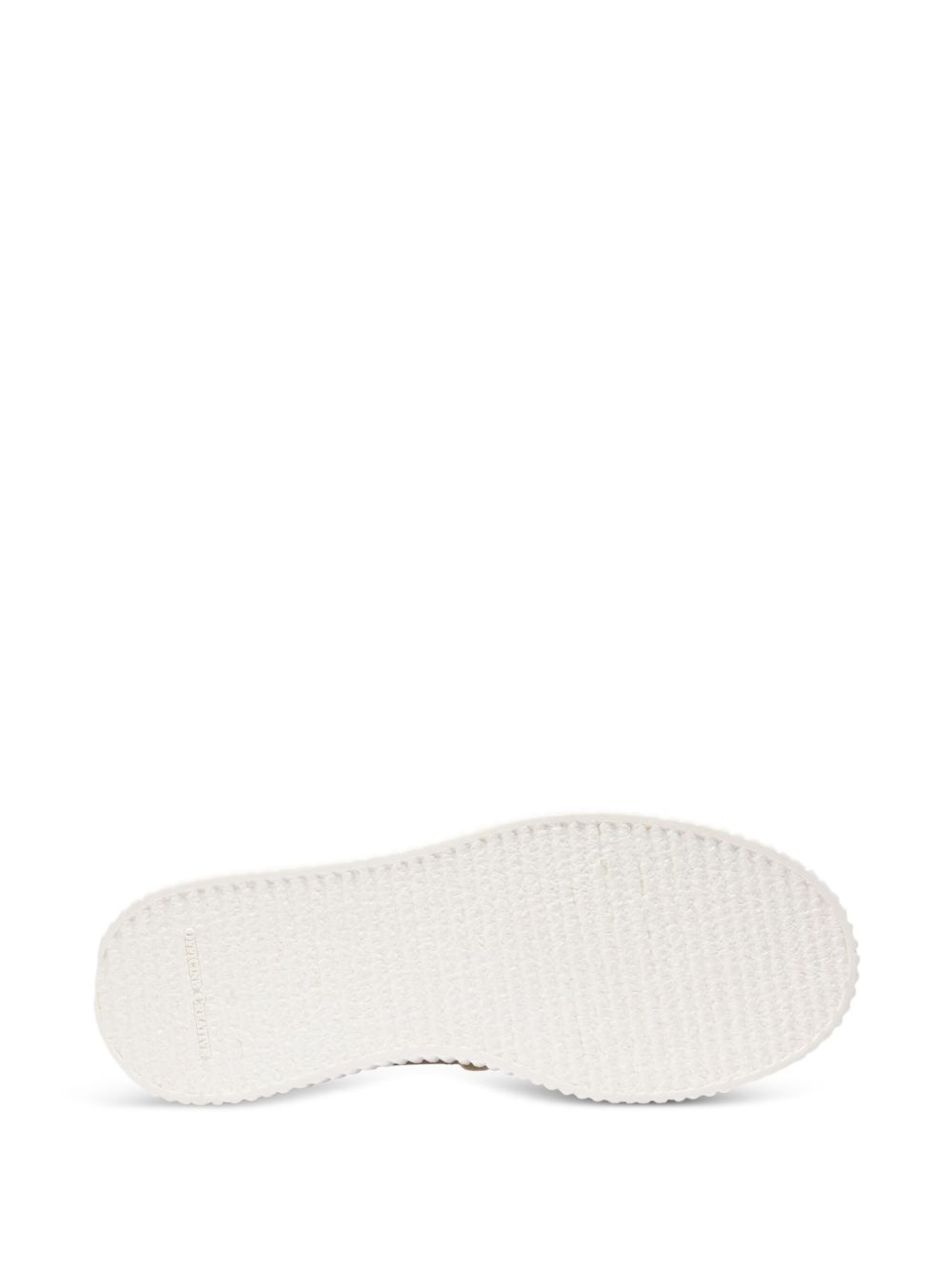 lace-up platform sneakers - 5