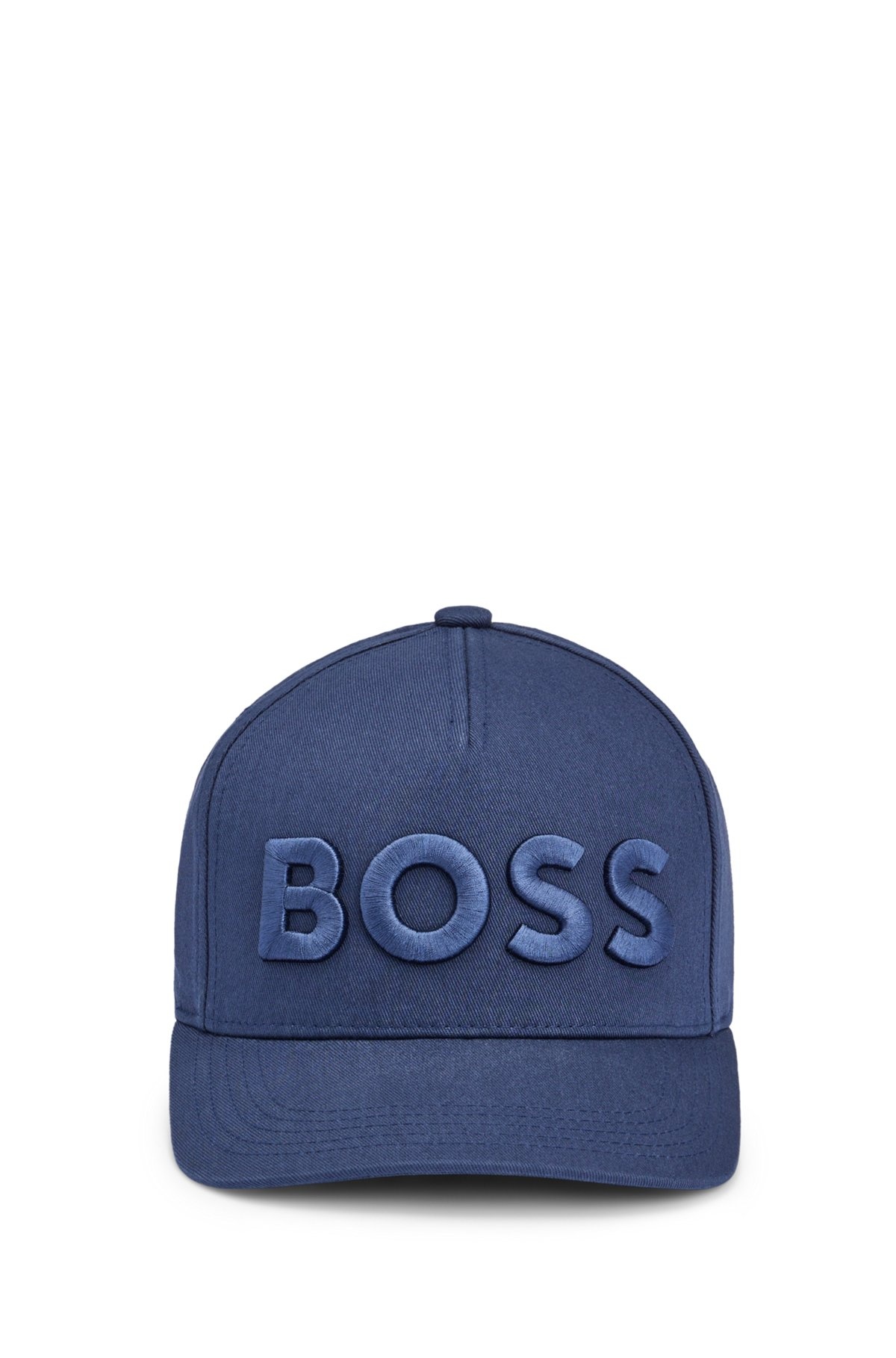 COTTON-TWILL FIVE-PANEL CAP WITH EMBROIDERED LOGO - 2