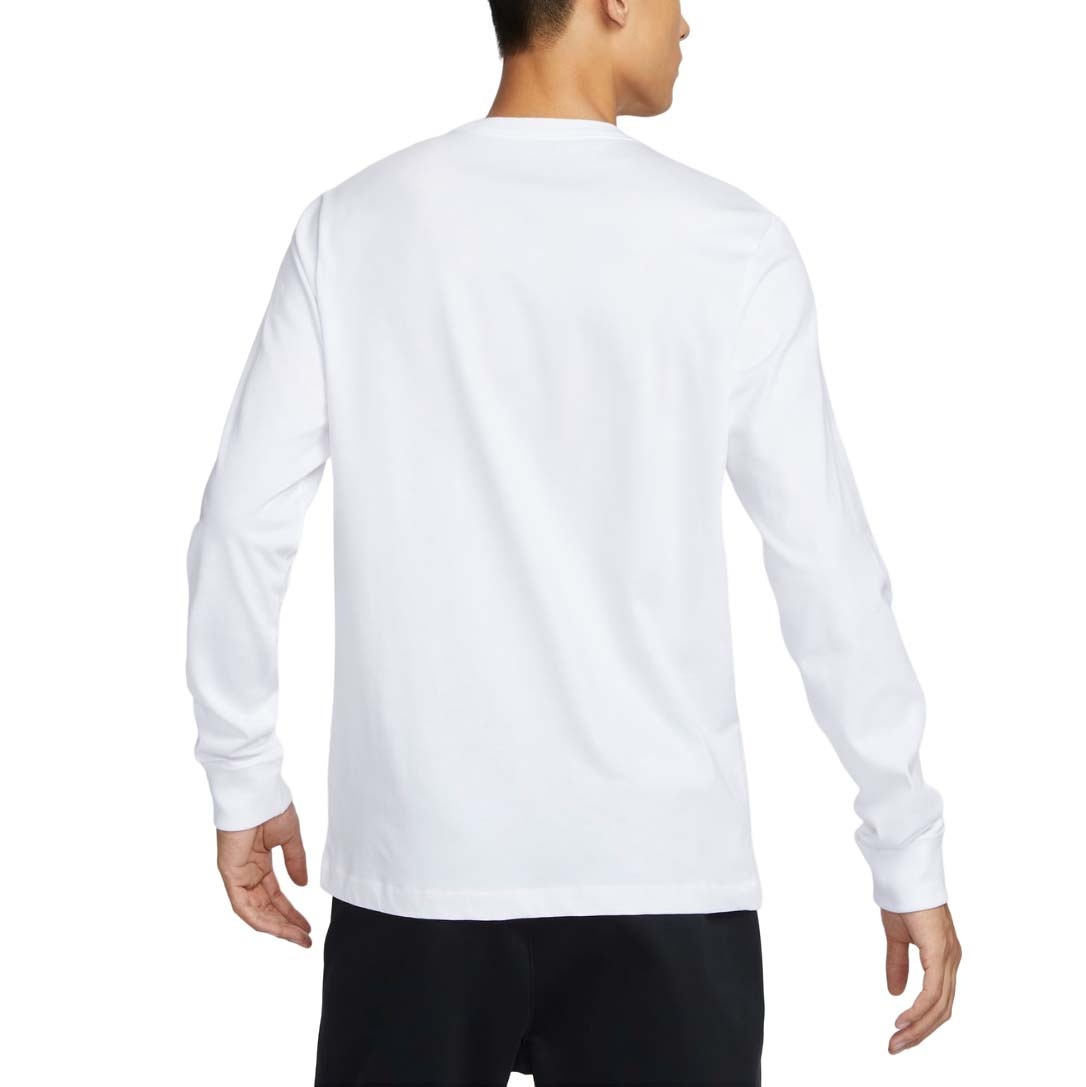 Nike Long Sleeve Basketball T-Shirt Asia Sizing 'White' HF6198-100 - 2