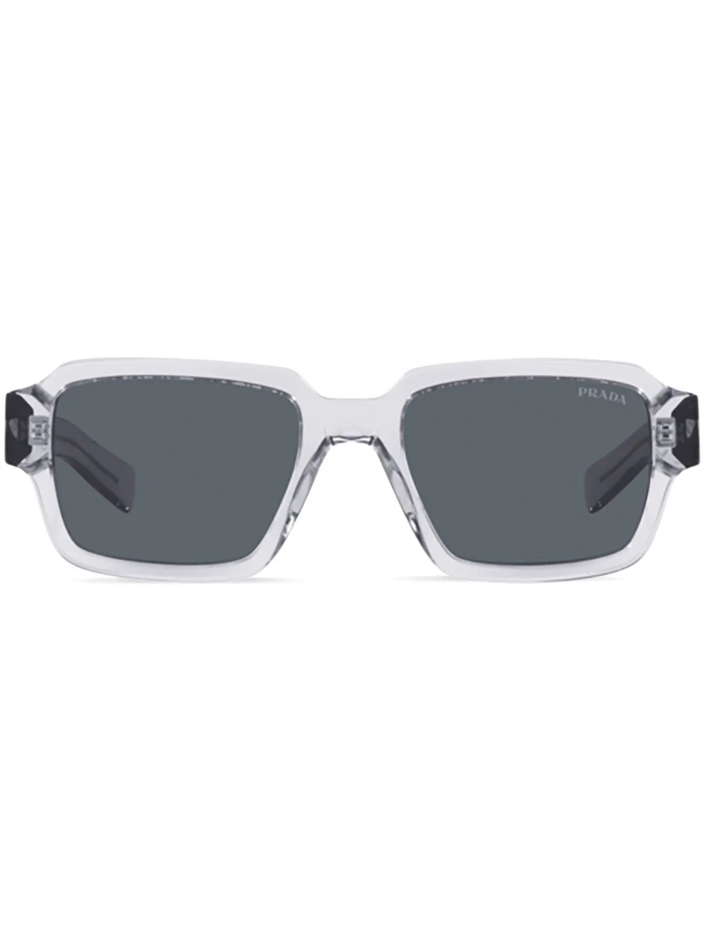 transparent square sunglasses - 1