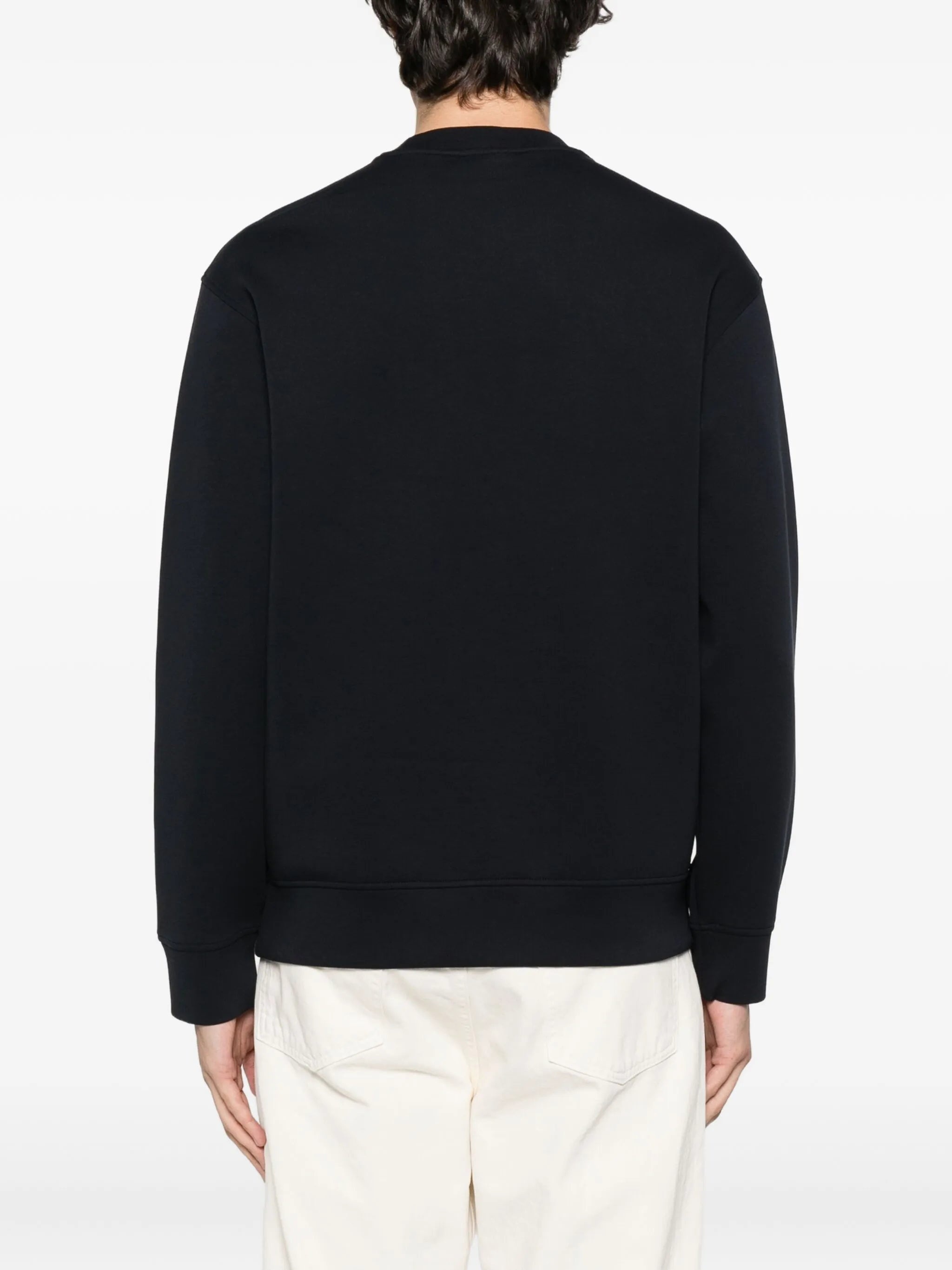 Emporio Armani Eagle-emblem Embroidered Sweatshirt - 2
