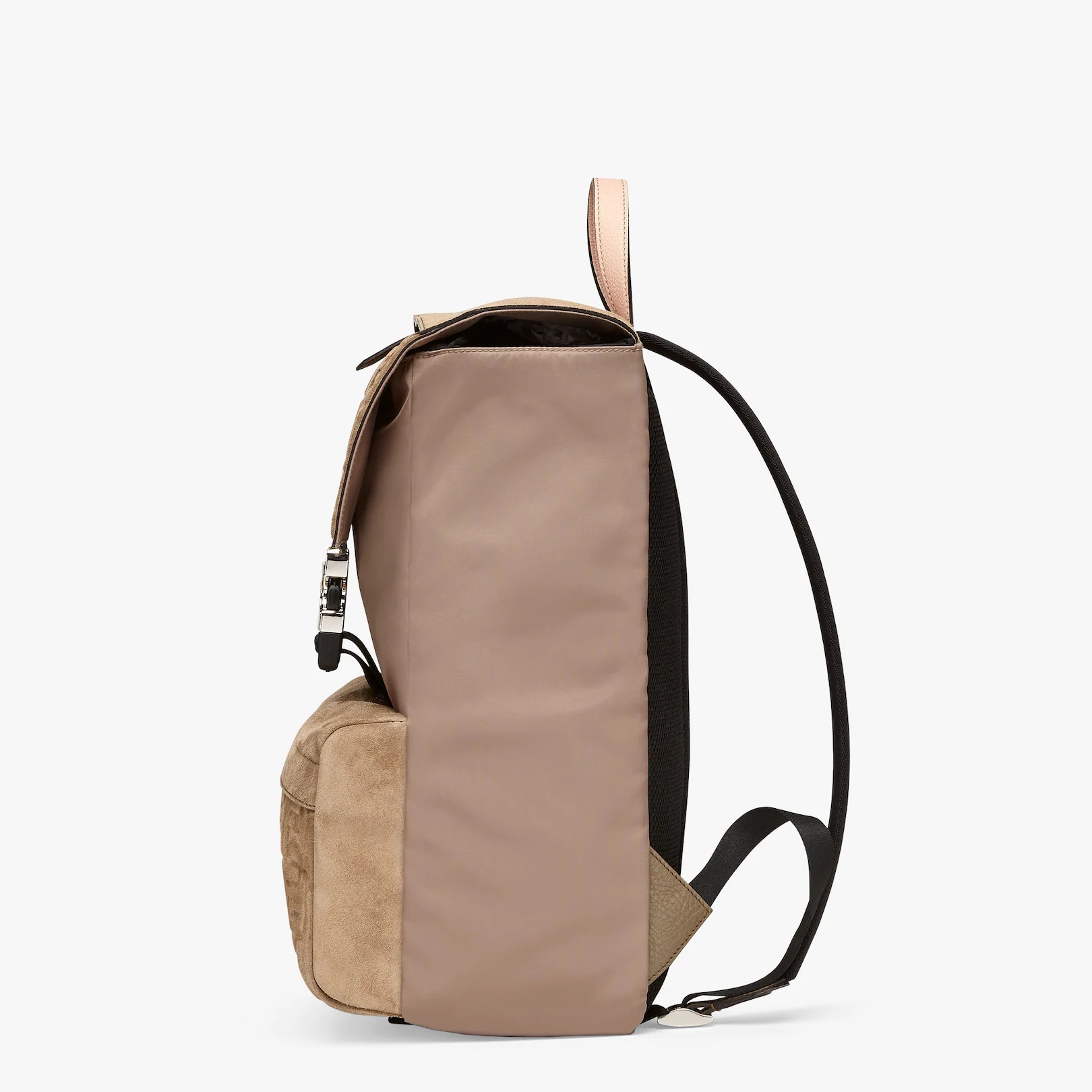 Light brown suede backpack - 2