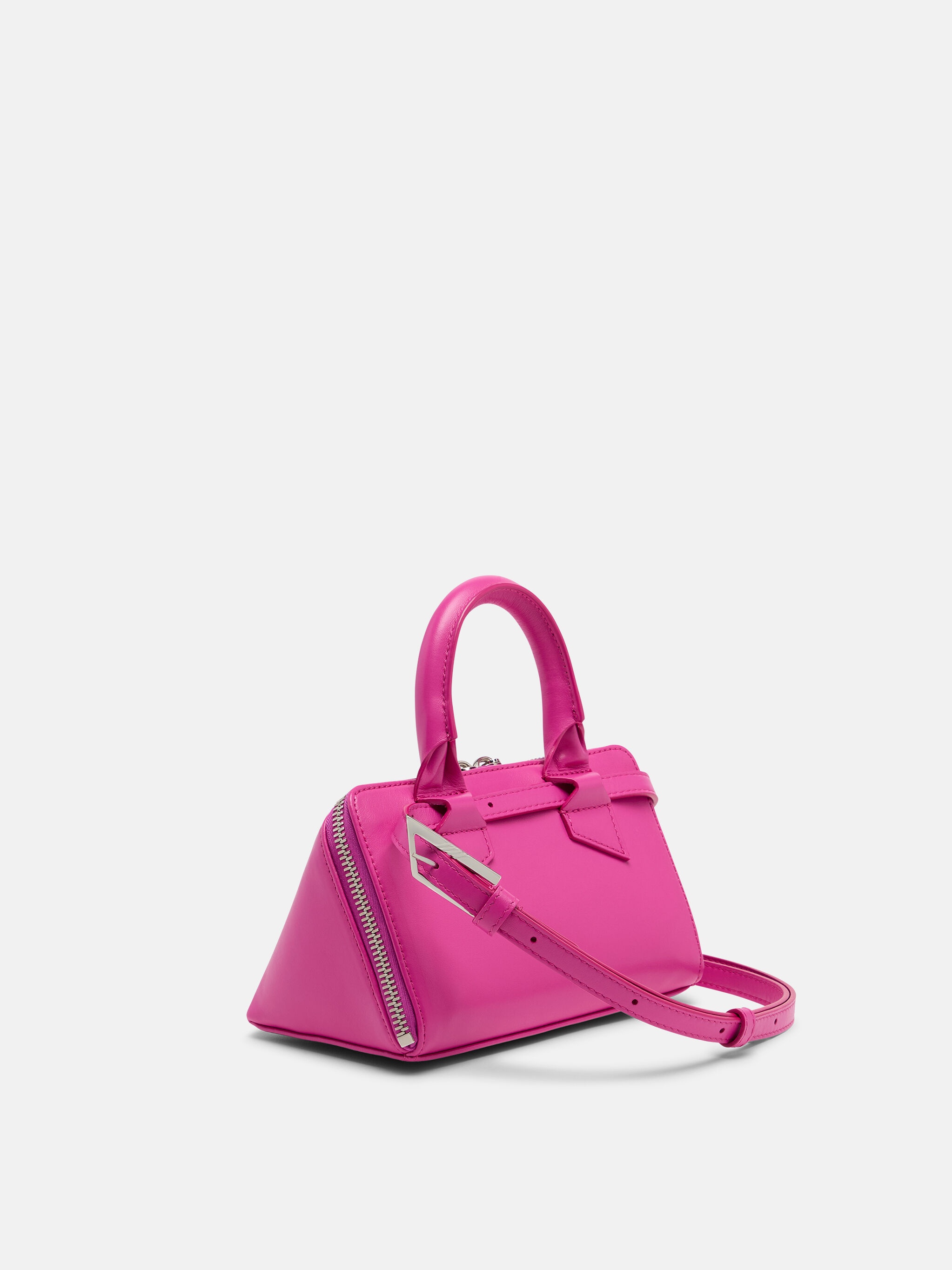 ''FRIDAY'' HOT PINK MINI HANDBAG - 3