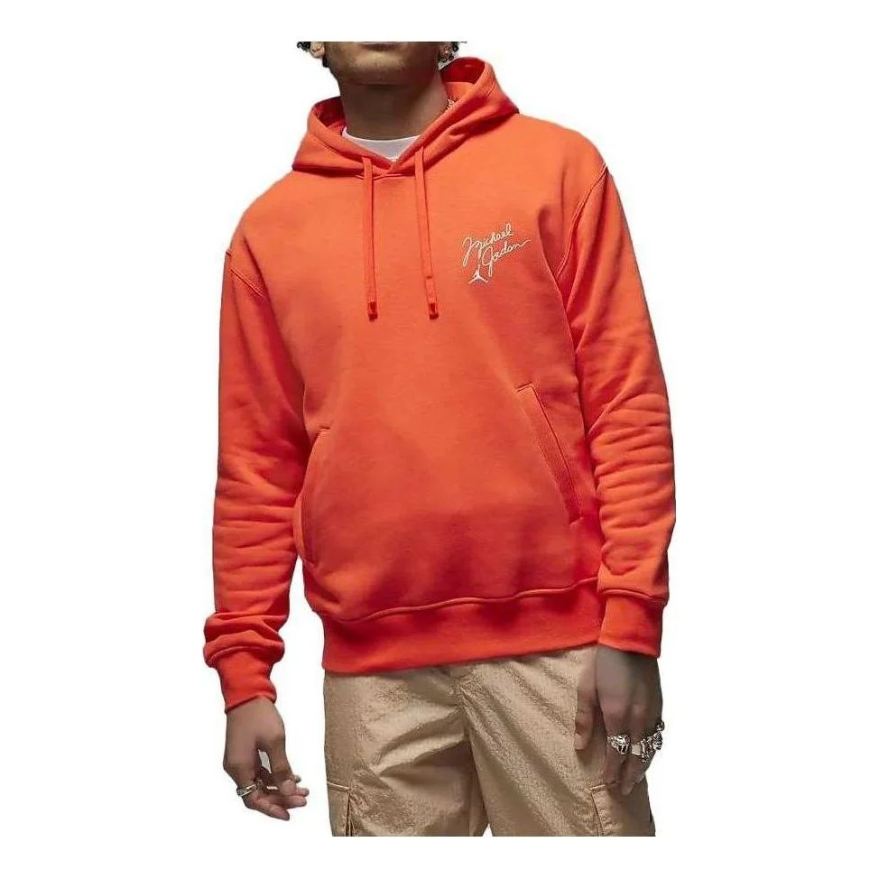 Air Jordan Flight MVP Hoodie 'Rush Orange' DV7576-817 - 1