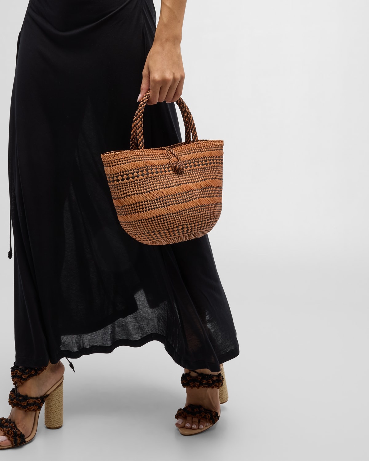 Marta Small Basket tote Bag - 4