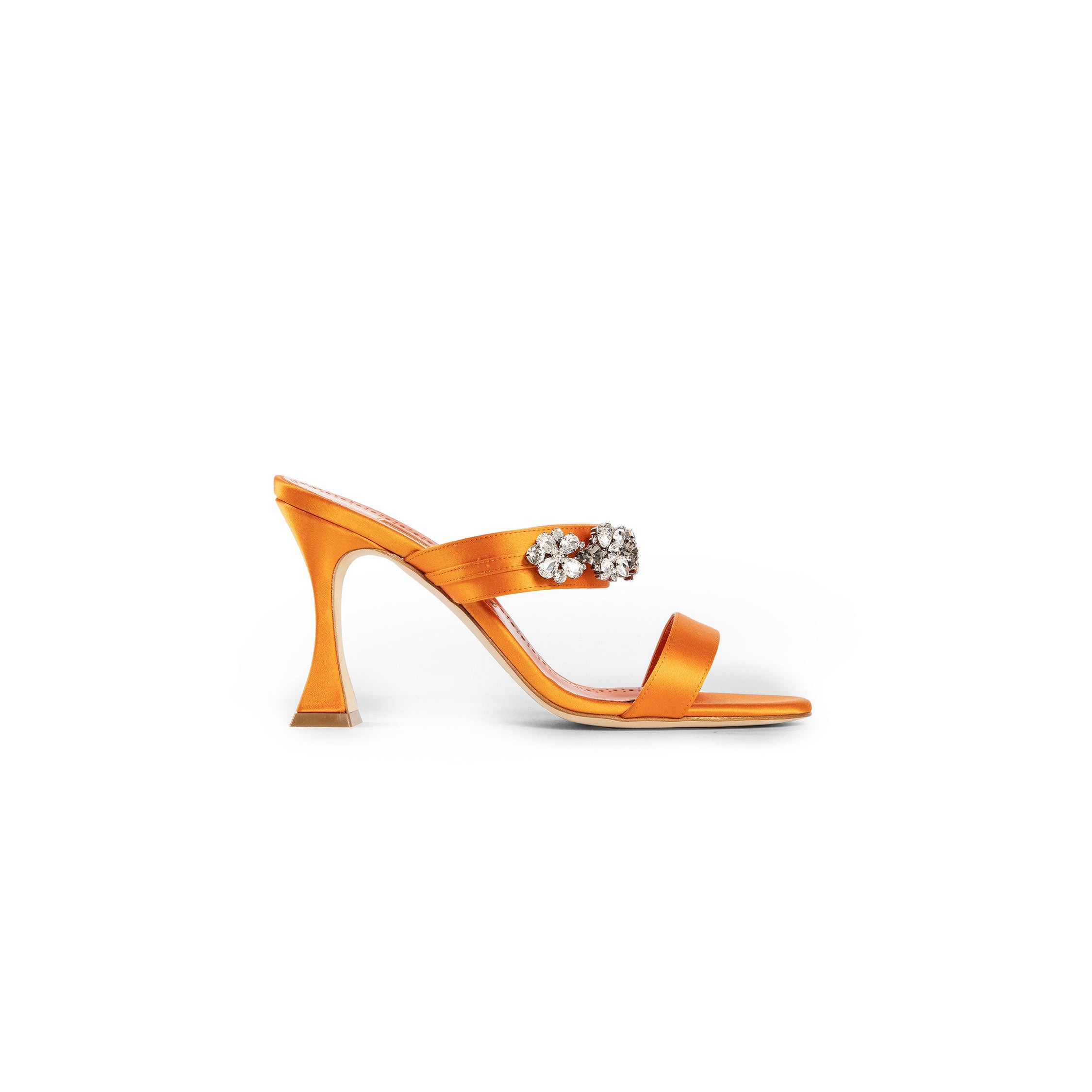 MANOLO BLAHNIK WOMAN ORANGE PUMPS - 8