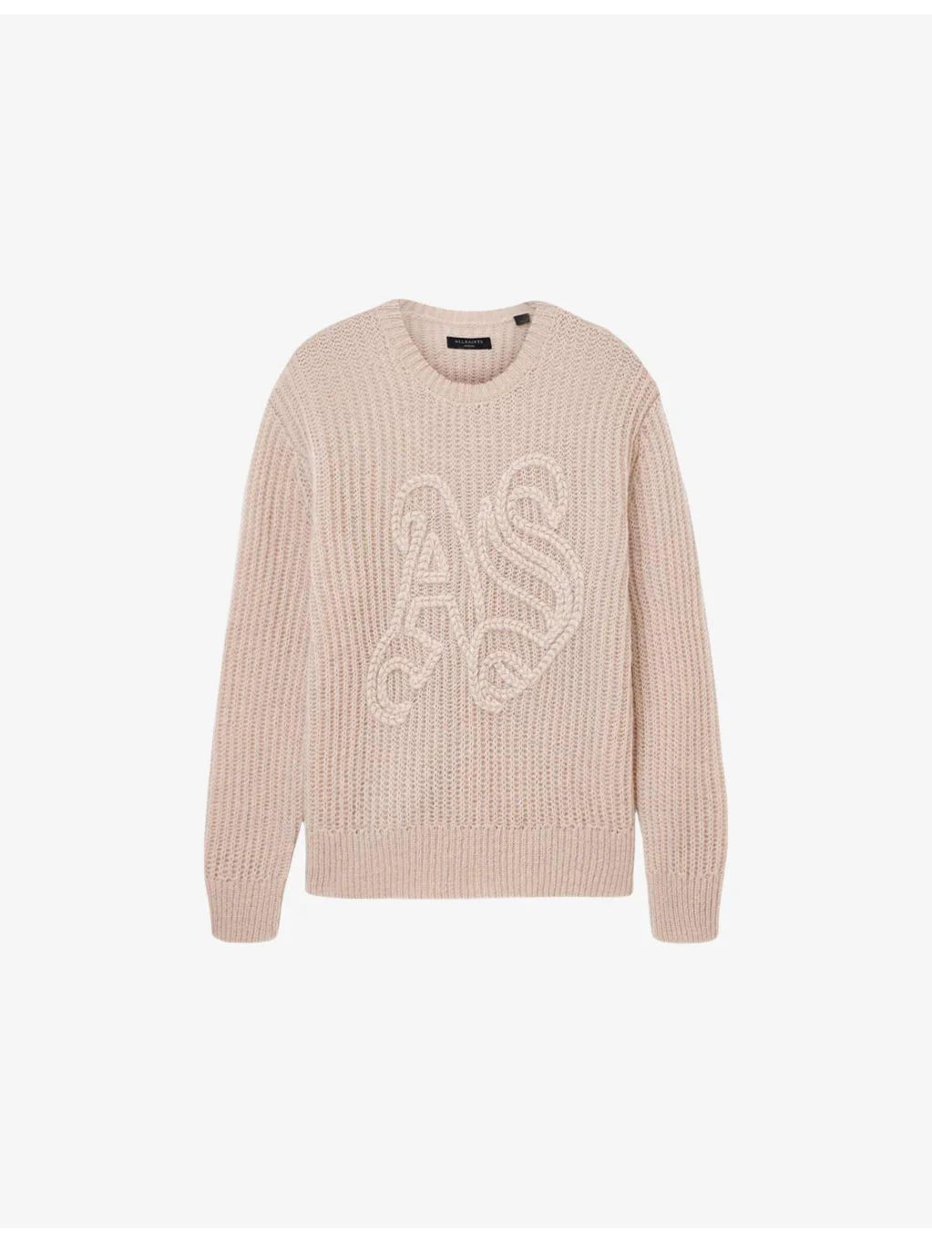 Chainy Branded-Motif Knitted Jumper - 1