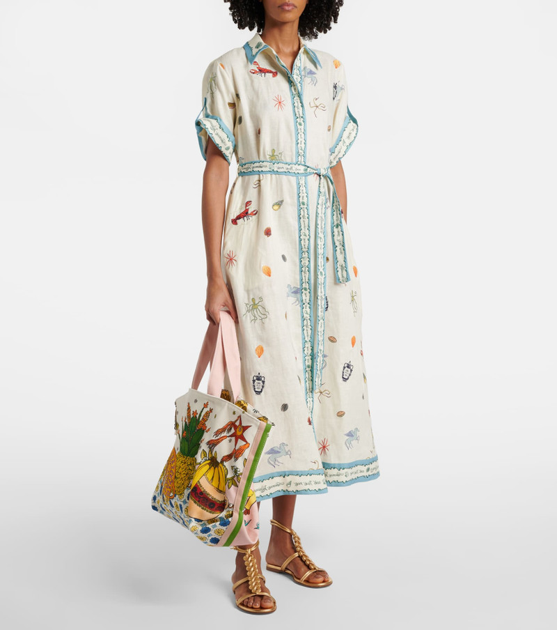 ALÉMAIS Hazel Large canvas tote bag outlook