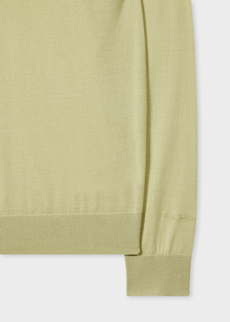 Paul Smith Pistachio Merino Wool Sweater outlook