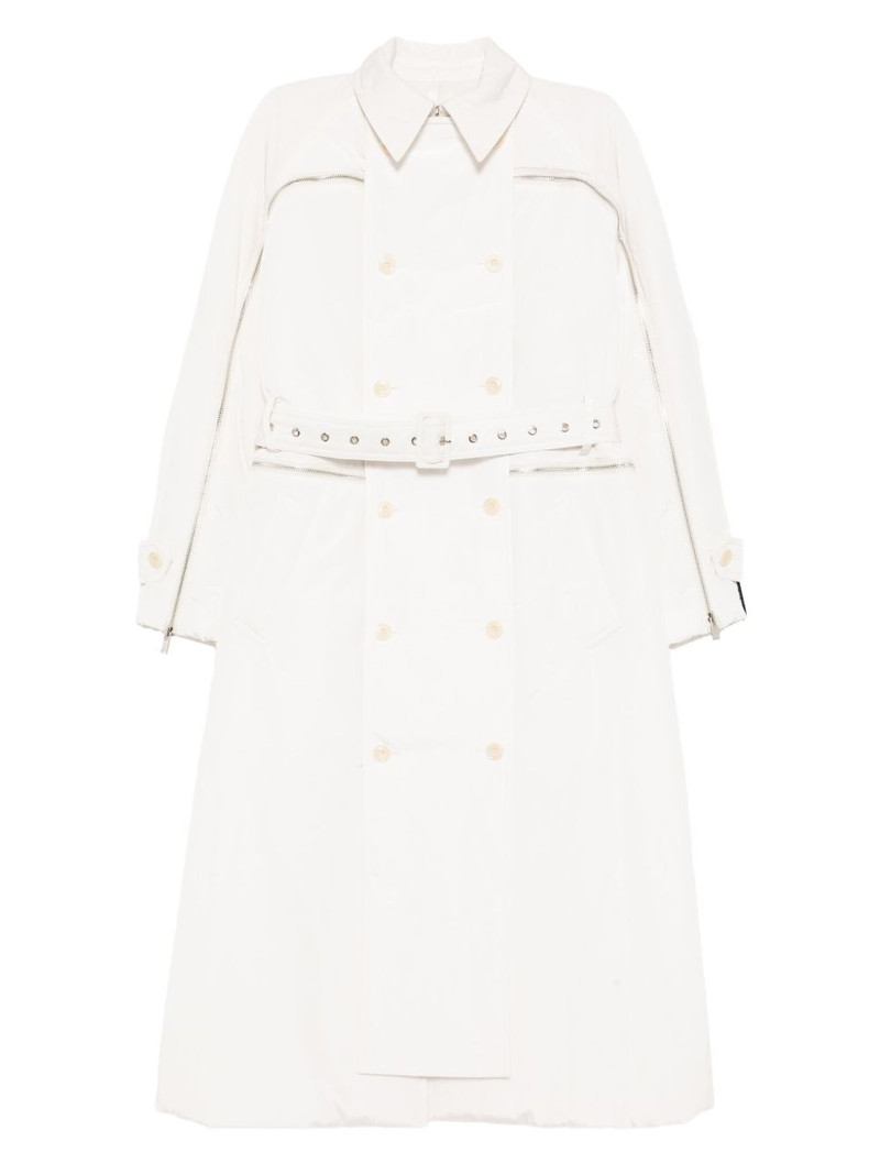 double-breasted trench coat 1