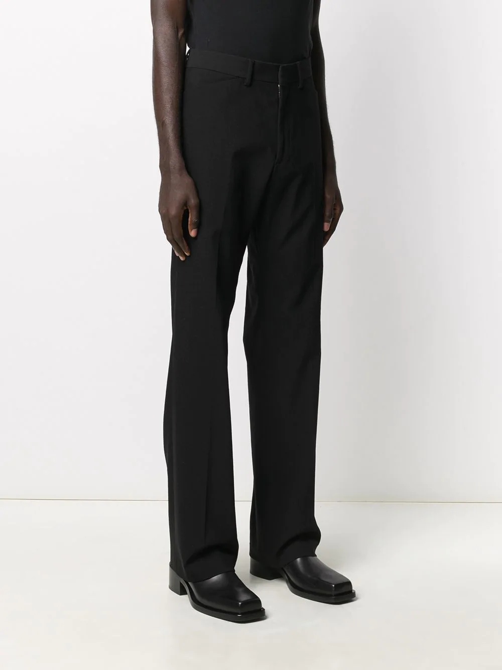 straight-leg tailored trousers - 3