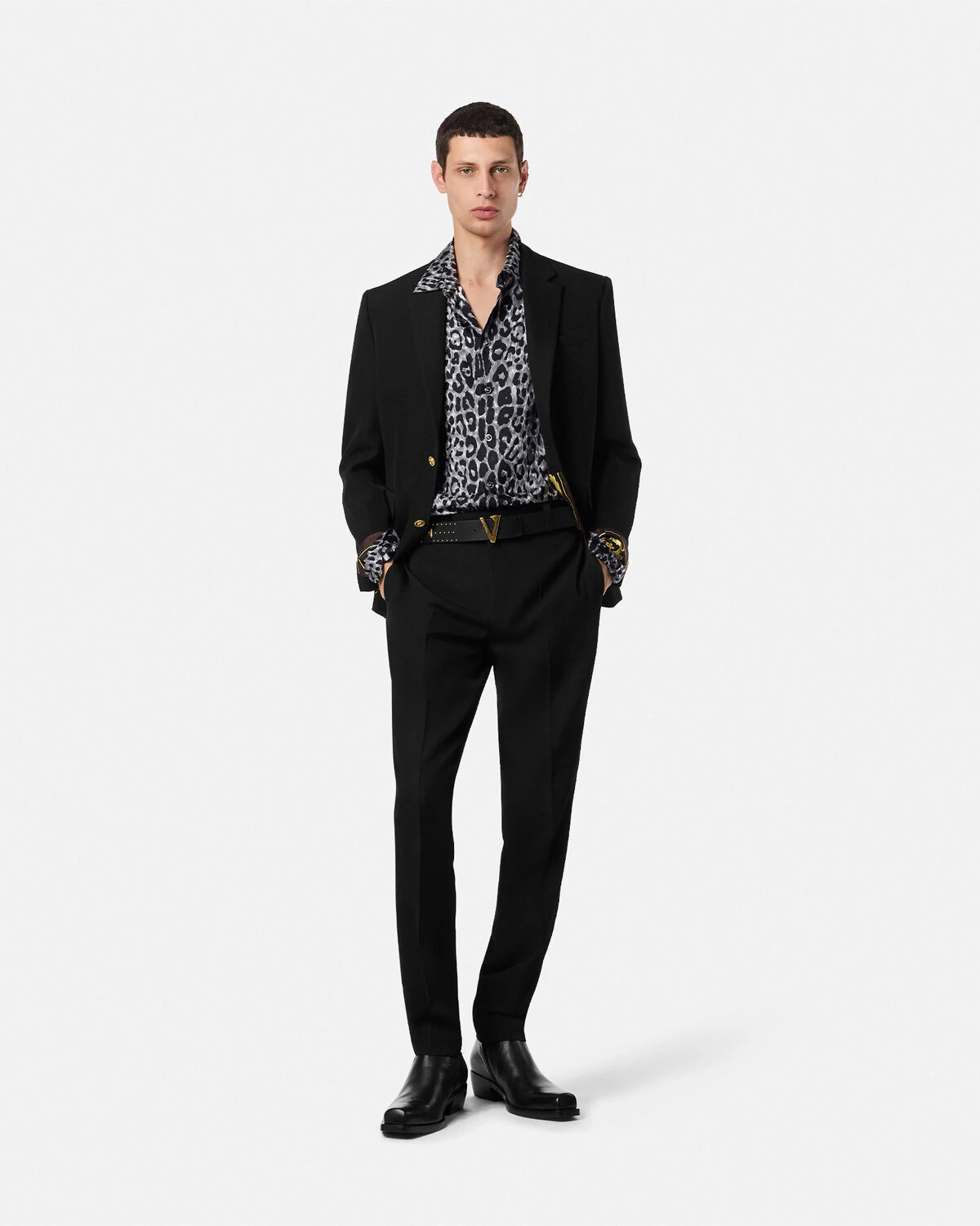 Leopard Silk Shirt - 2