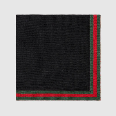 GUCCI Knitted silk pocket square outlook