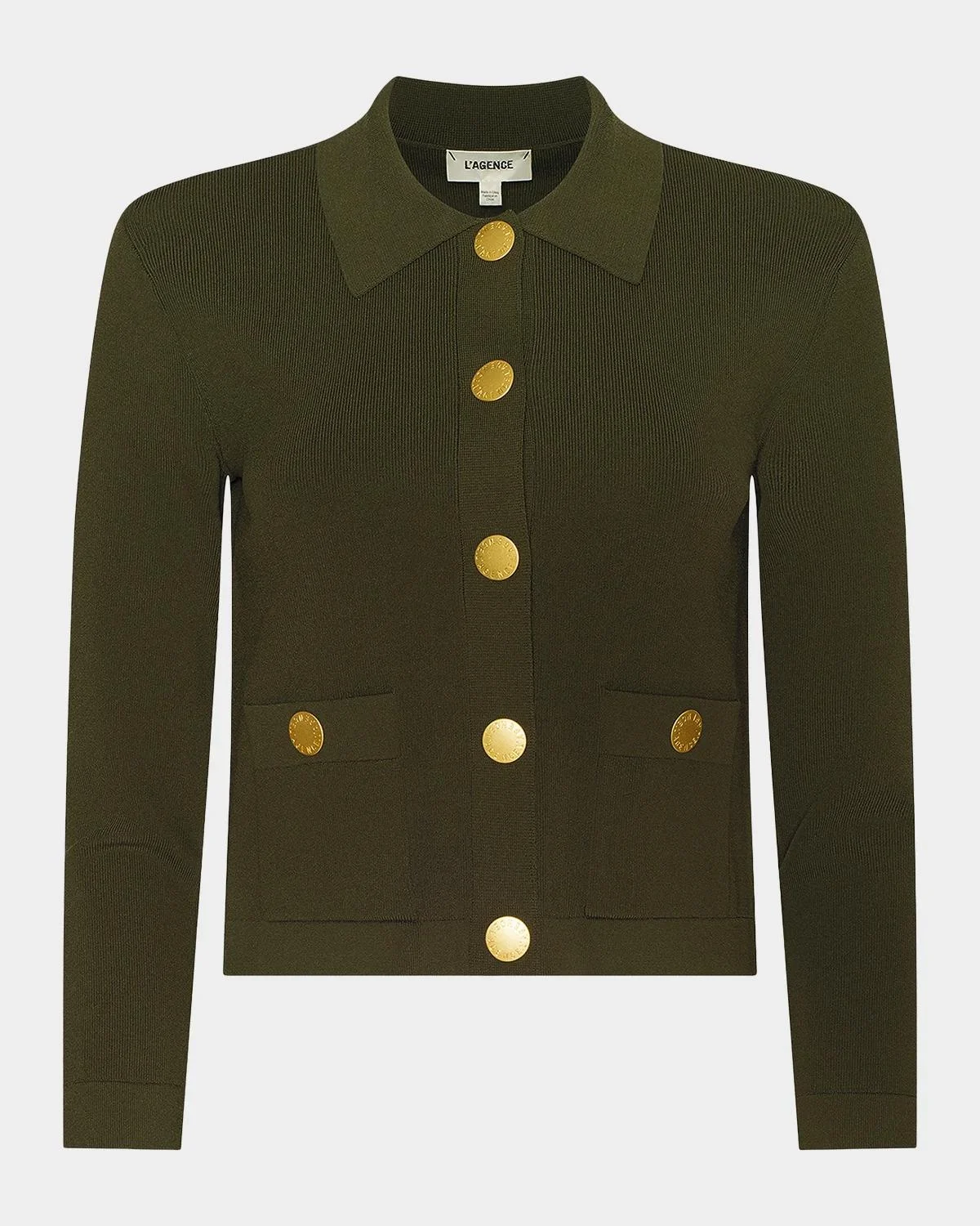 Osiris Collared Cardigan - 1