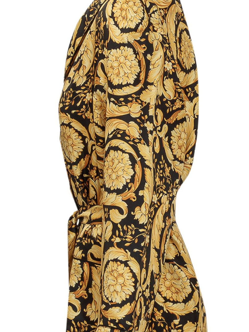 Barocco-print midi dress 3