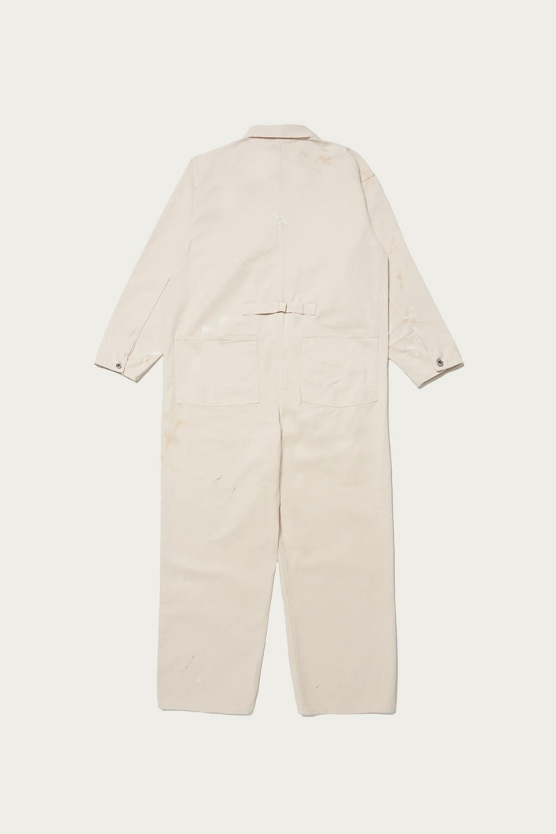 TAIGA TAKAHASHI Lot. 403 Coveralls - Ivory Paint outlook