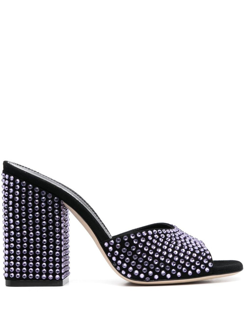 crystal-embellished 105mm mules 1