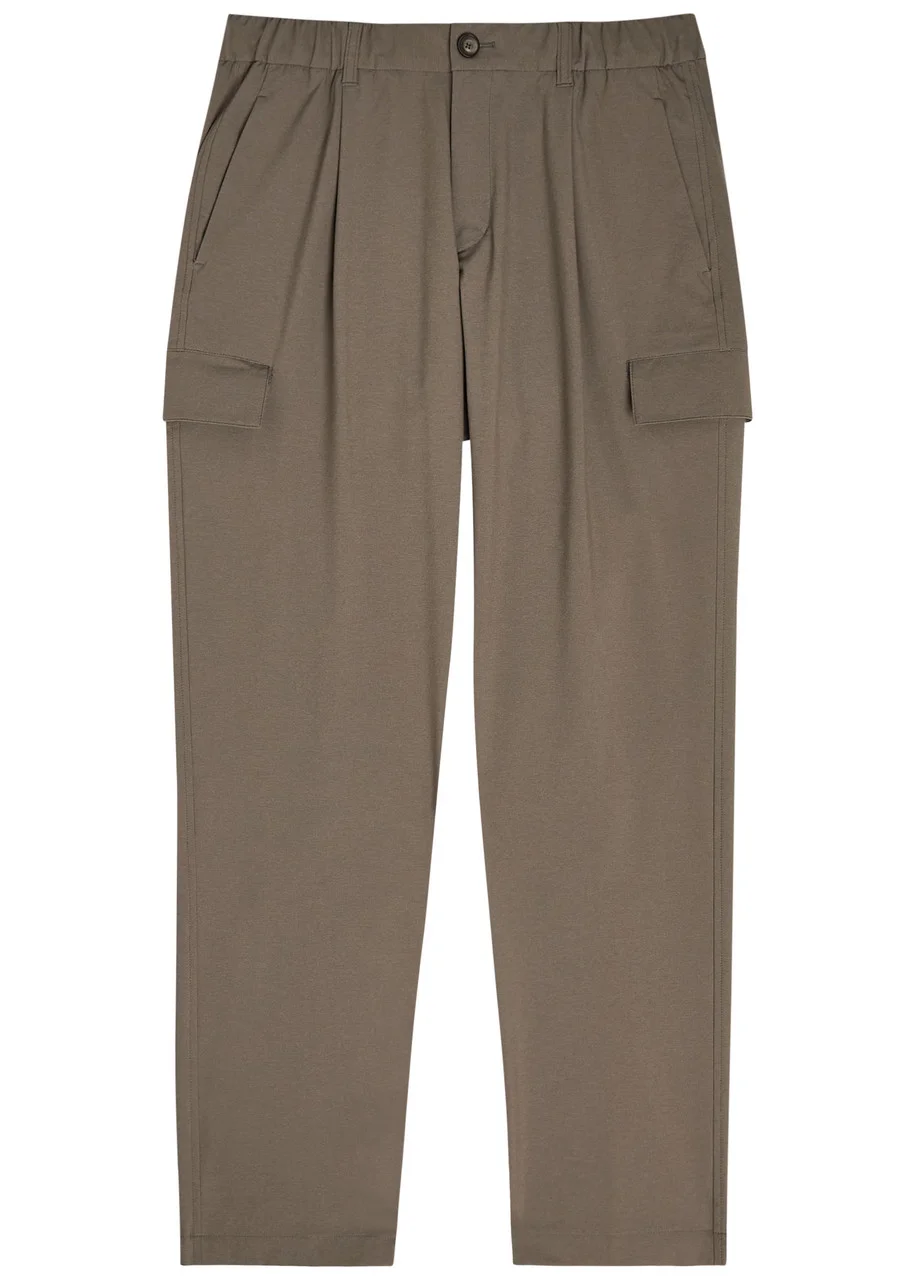 Herno Tapered-leg Nylon Cargo Trousers - 1