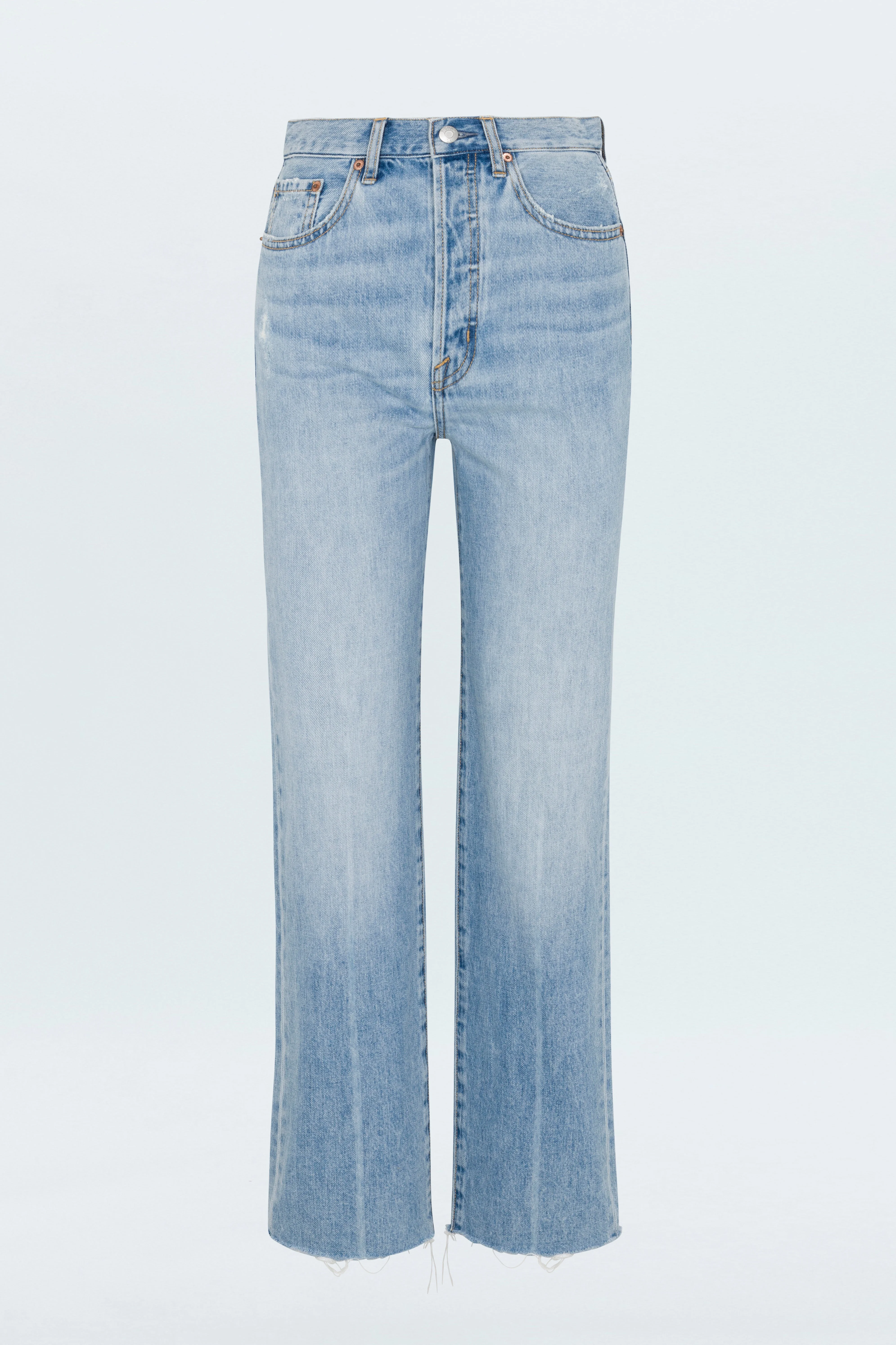 CASSIE SUPER HIGH RISE STRAIGHT JEAN - SAVVY VINTAGE - 1