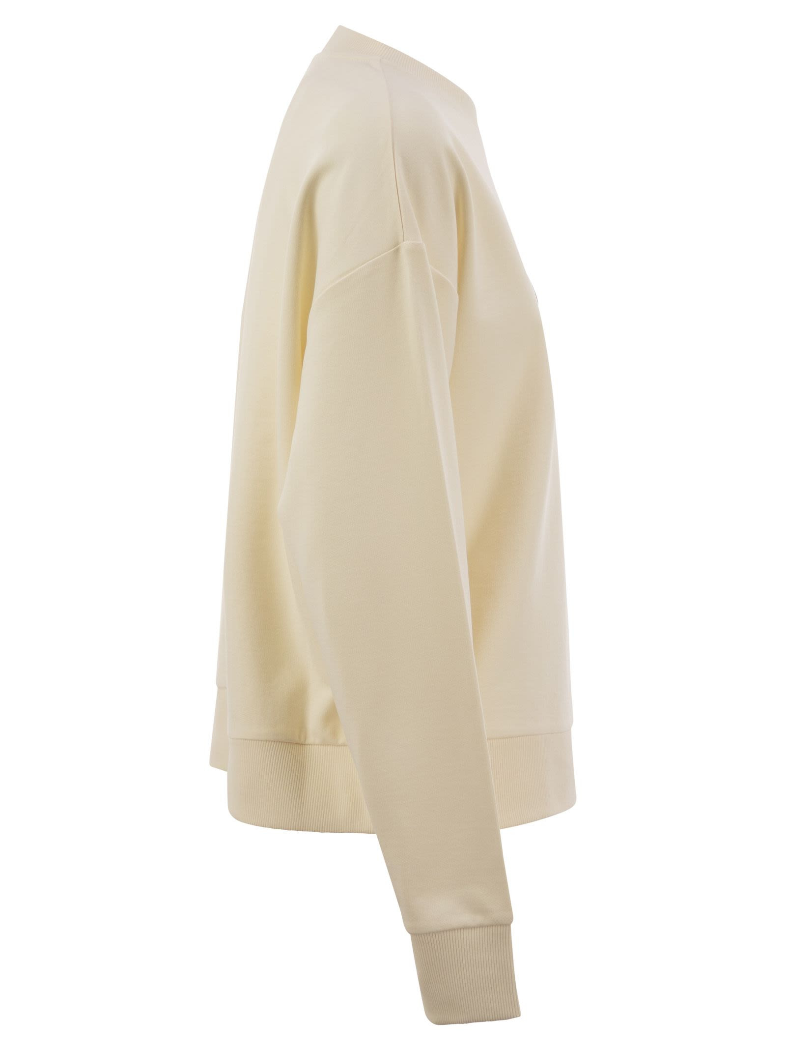 Moncler Women Cotton Sweatshirt With Logo - 3