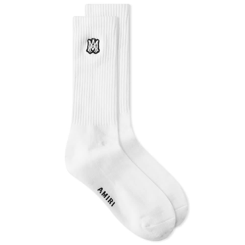 AMIRI Ma Embroidery Patch Sock - 1