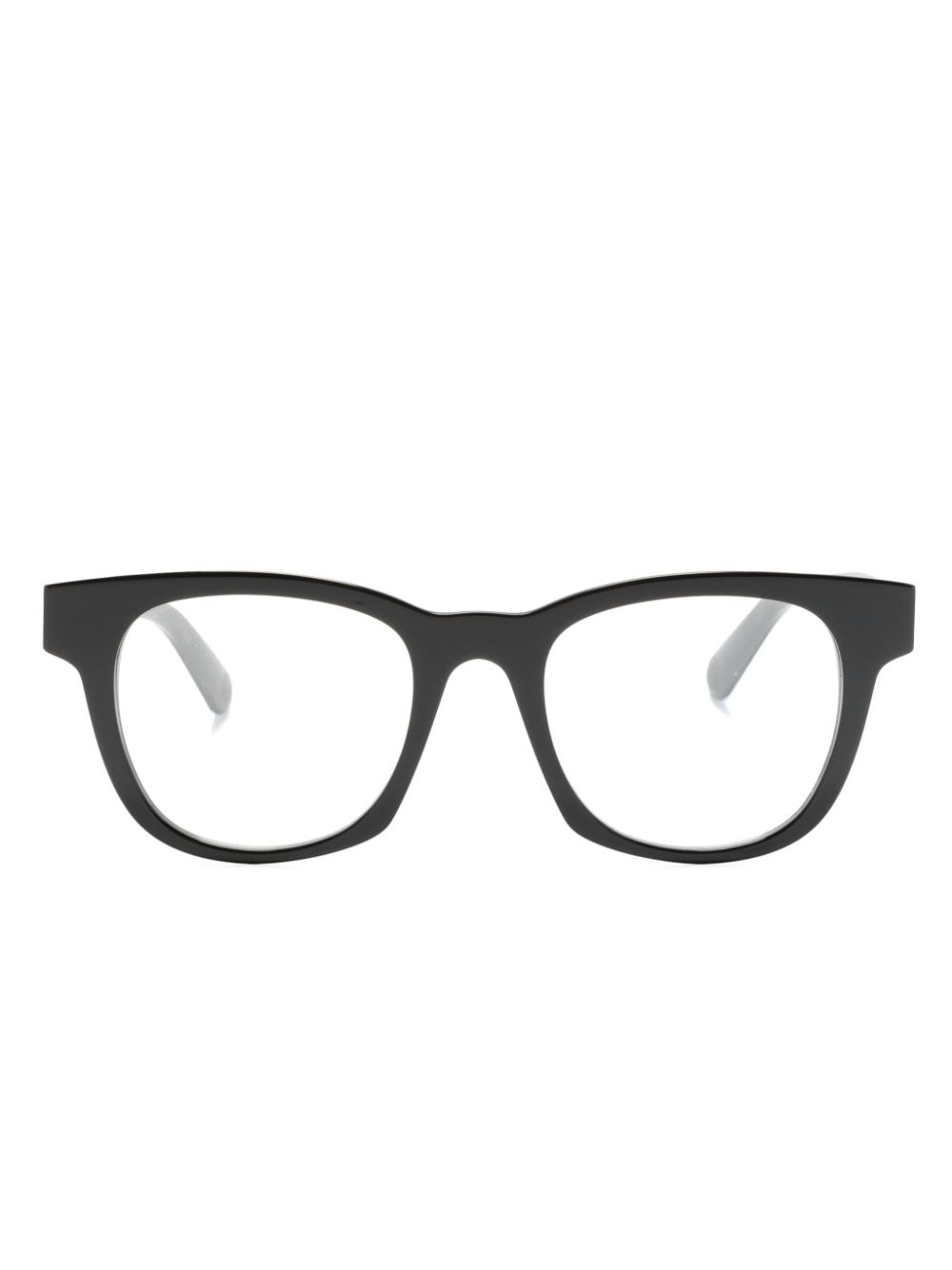 wayfarer-frame glasses - 1