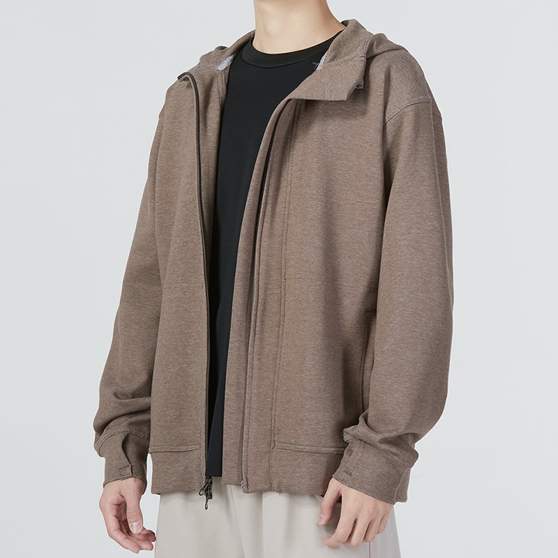 Nike M Ny Flc Hd Fz Restore Jacket 'Brown' DQ4877-004 - 5