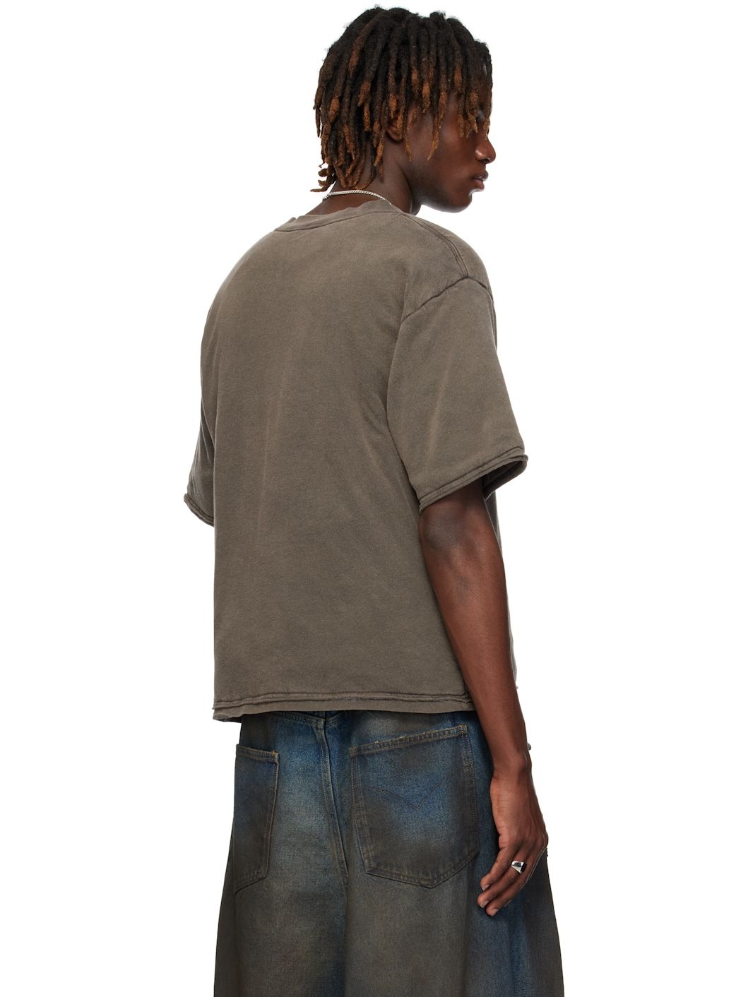 Gray Wadded T-shirt - 3
