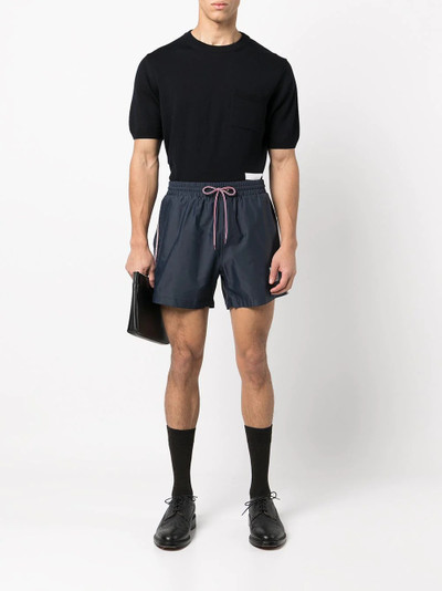 Thom Browne RWB-stripe swim shorts outlook