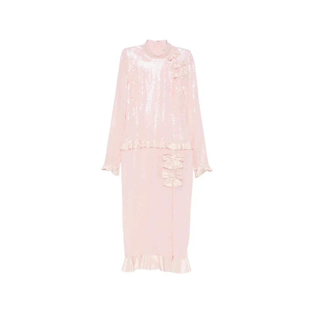Alessandra Rich Pink Dresses - Cocktail & Party Dresses Women - 1