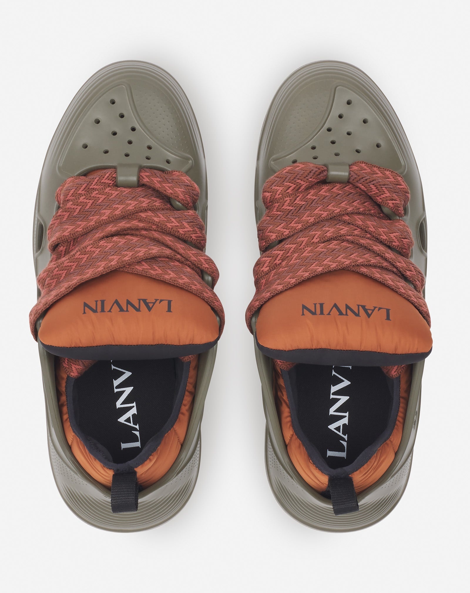 CURB COLOR-BLOCK RUBBER SNEAKERS - 8