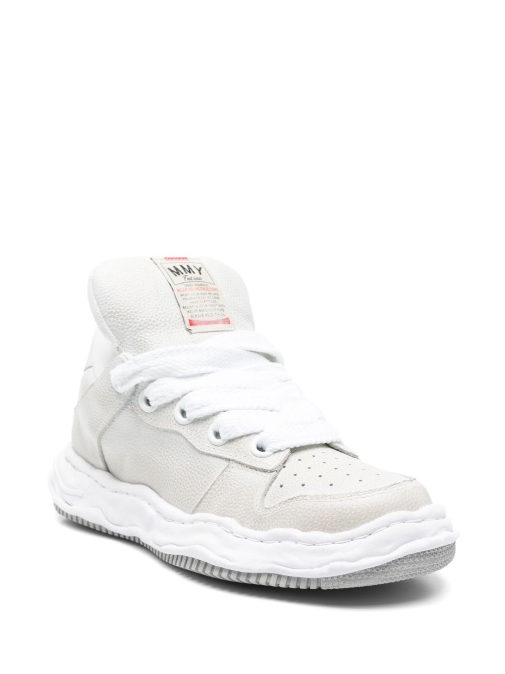 leather sneakers - 2