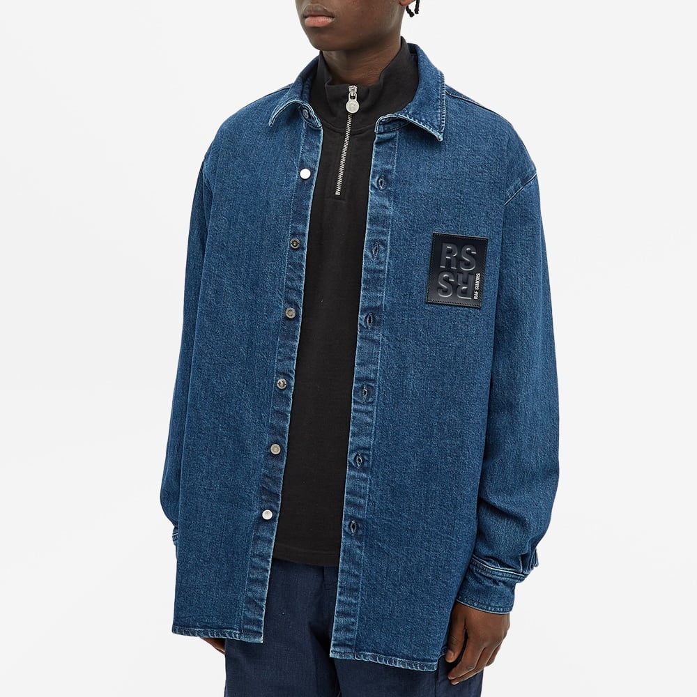 Raf Simons Denim Overshirt - 5