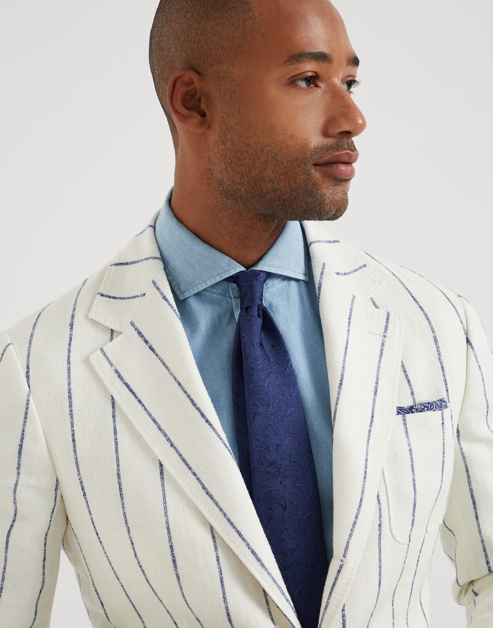 Paisley silk tie - 3
