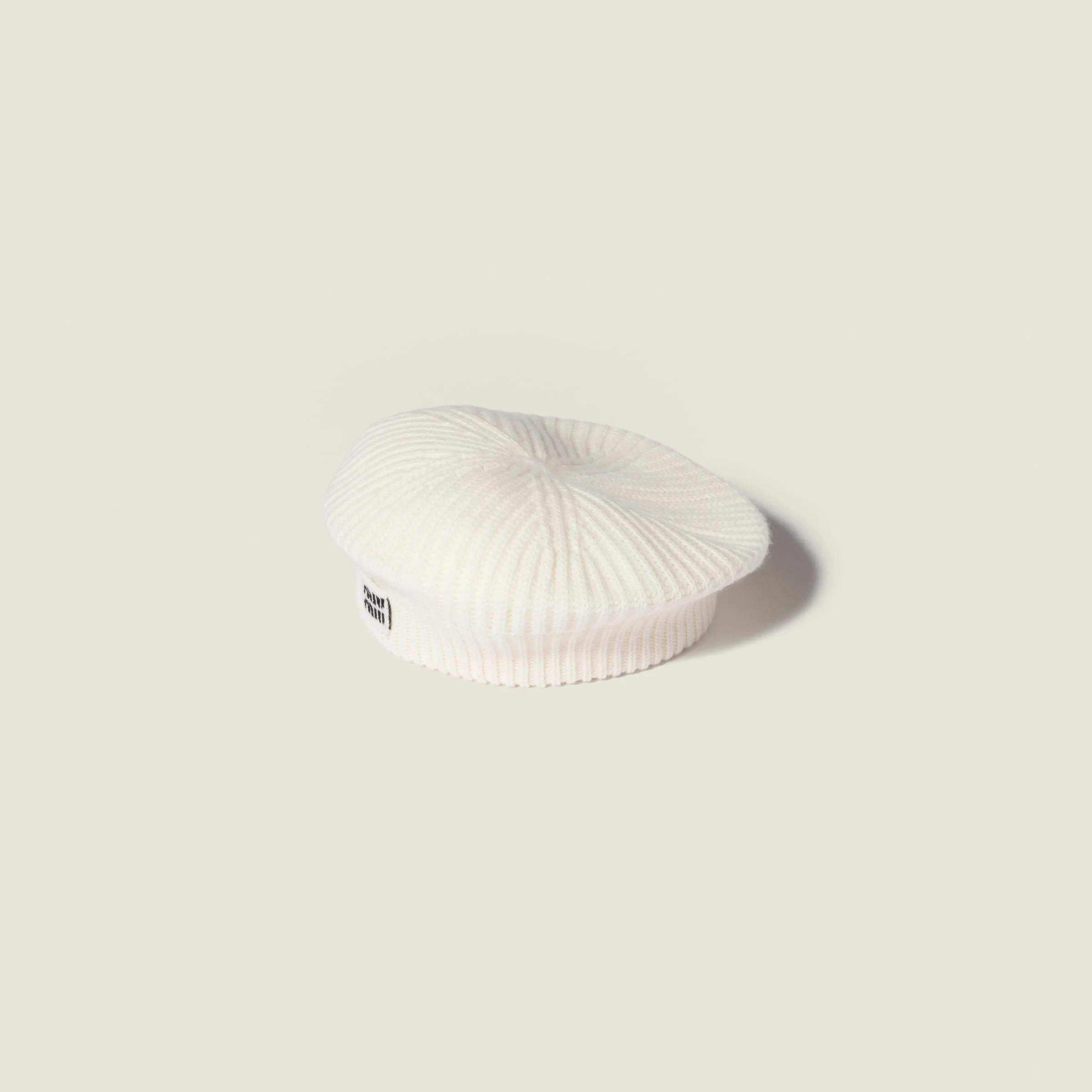 Wool and cashmere beret - 1