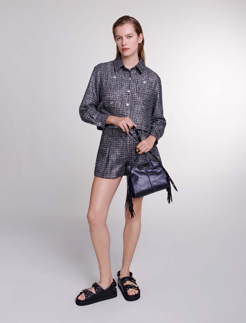 maje Tweed jacket outlook