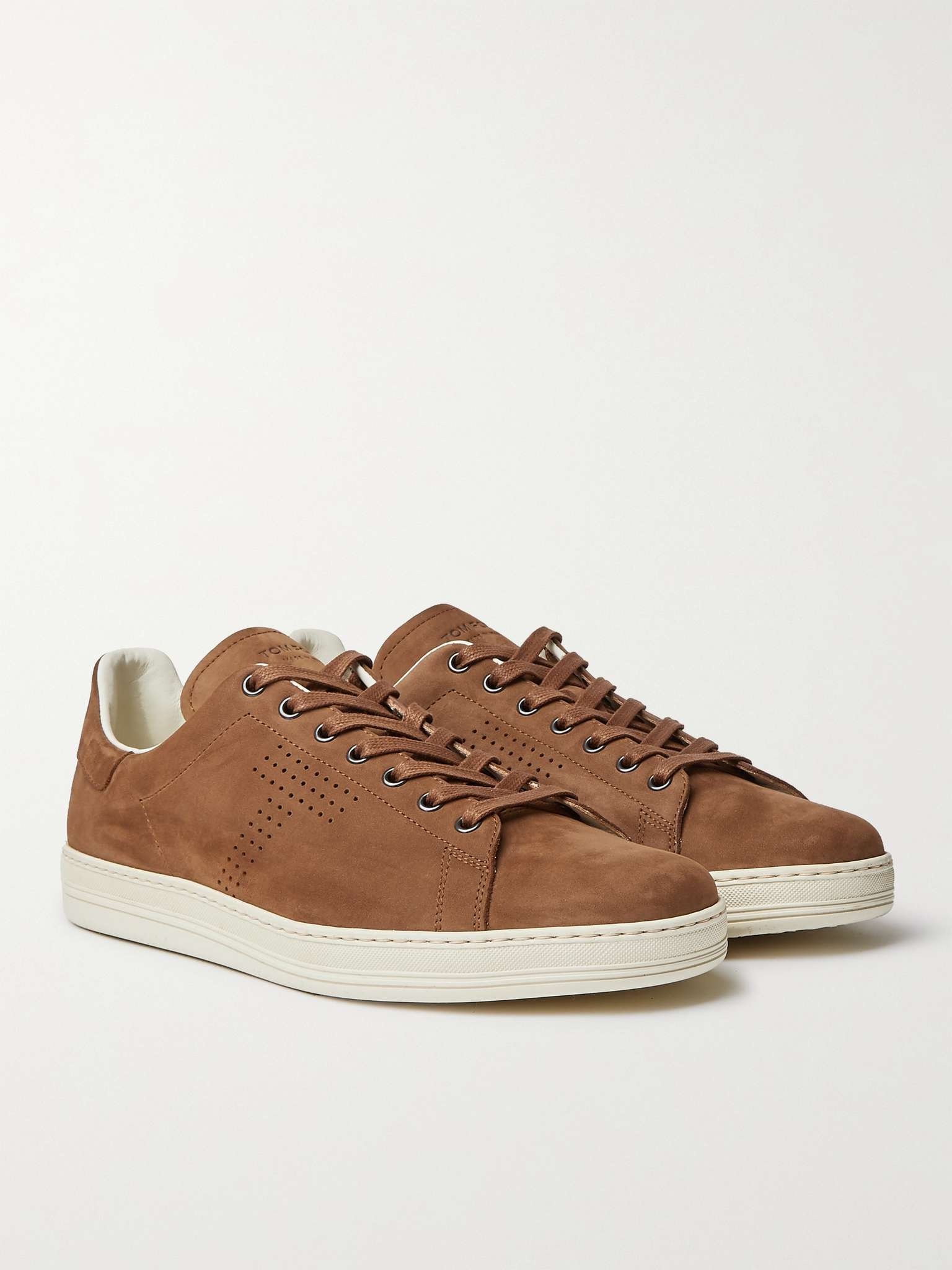 Warwick Perforated Nubuck Sneakers - 4