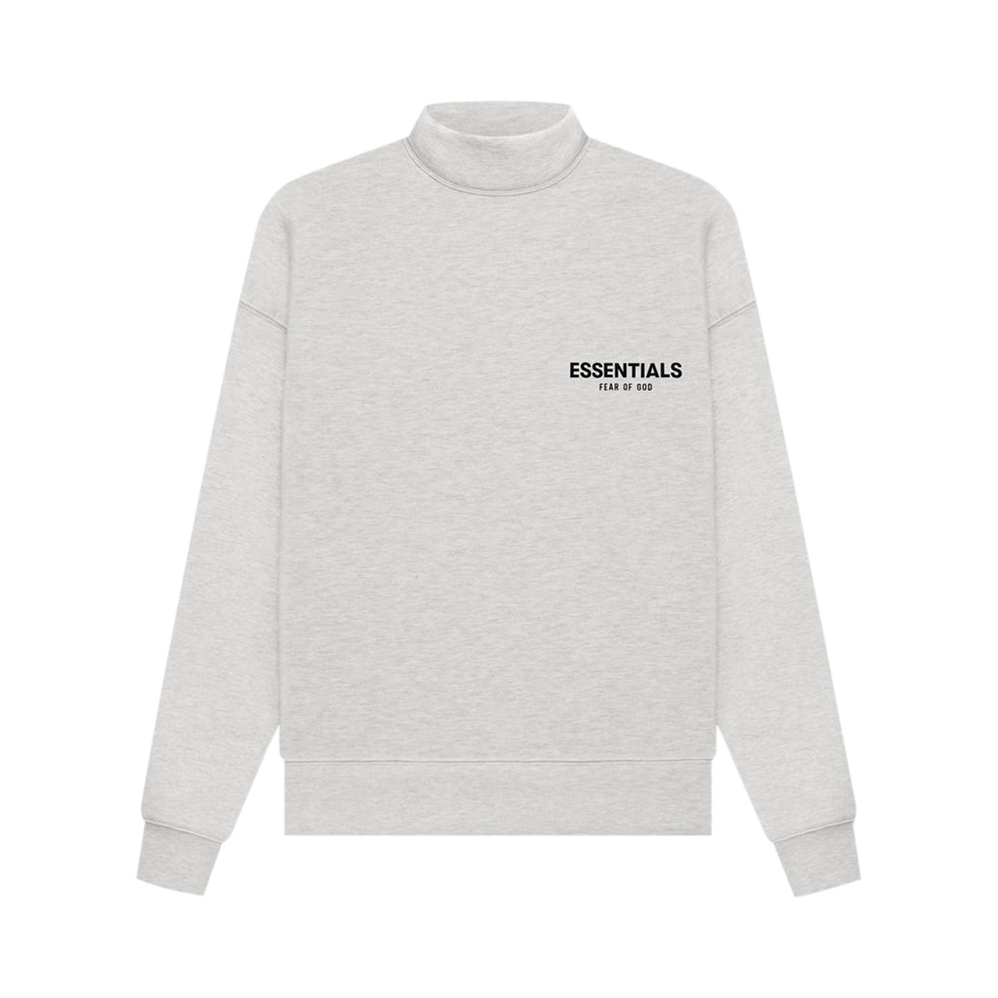 Fear of God Essentials Mockneck 'Light Oatmeal' - 1