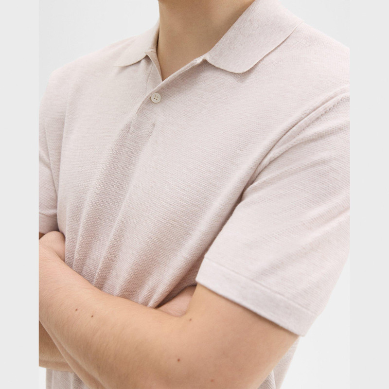 Goris Polo Shirt in Piqué Light Bilen 5