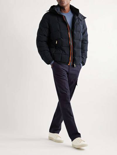 Paul Smith Quilted Brushed-Shell Hooded Down Jacket outlook