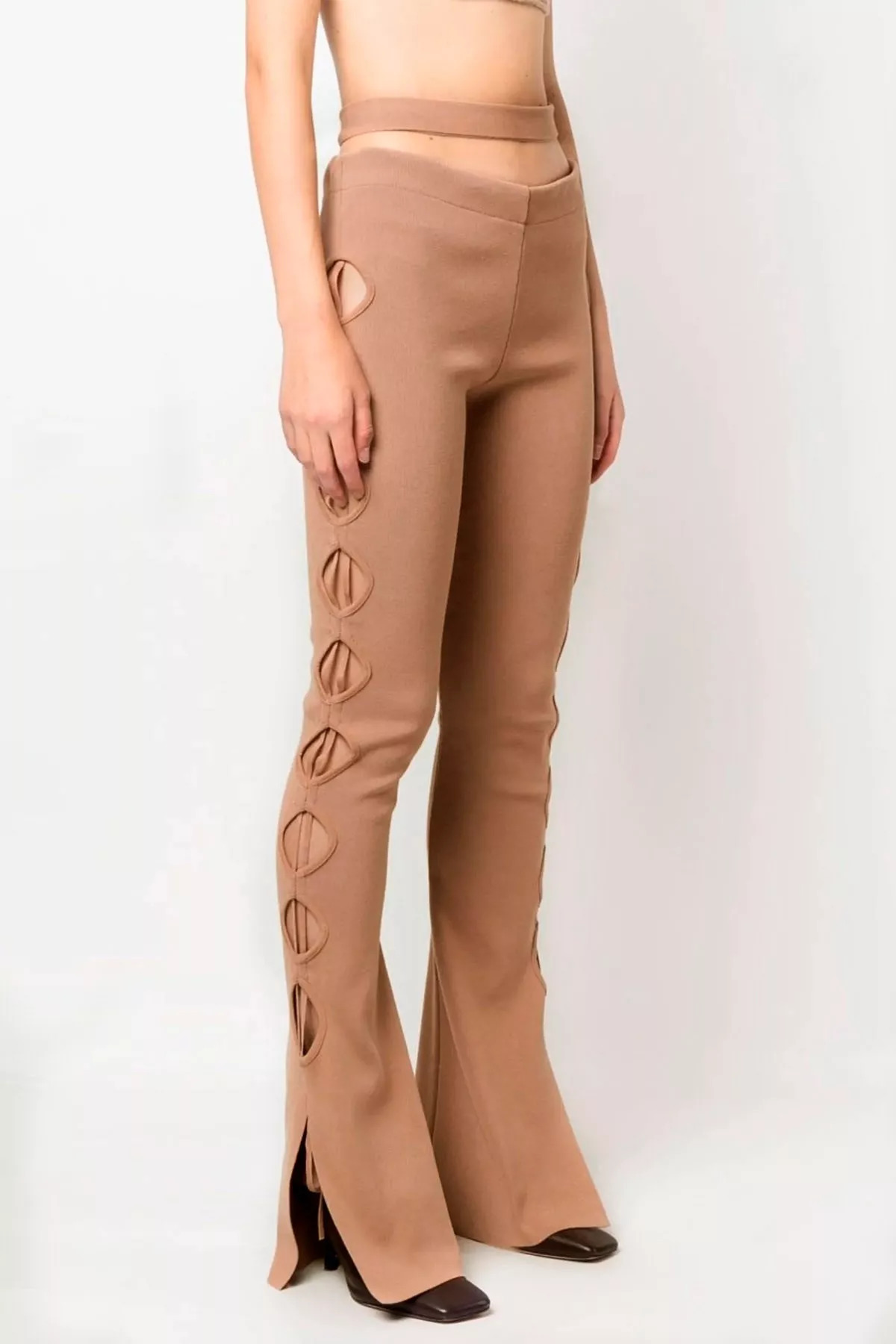 Cut out pants with lacing - 2