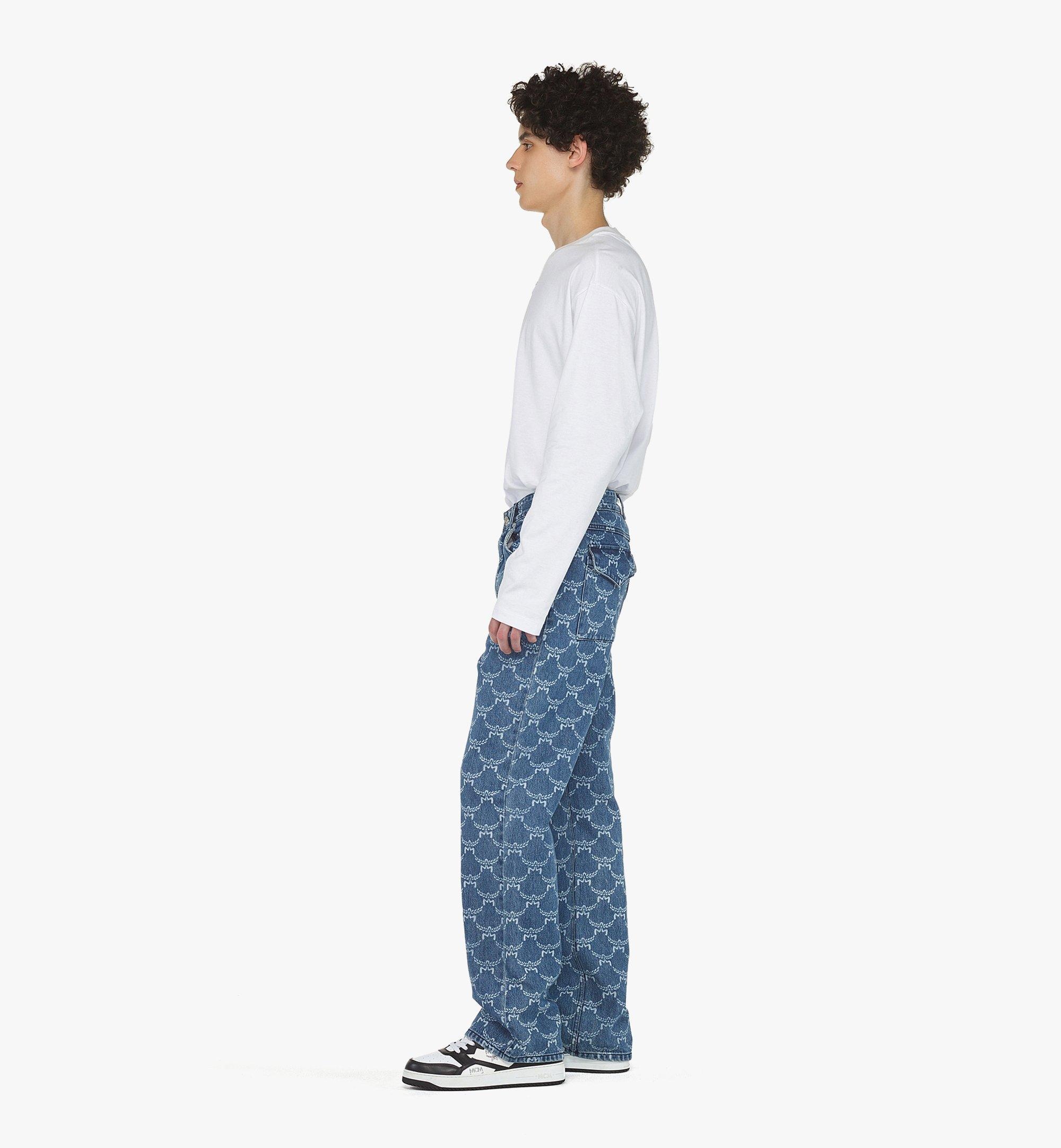 Lauretos Monogram Denim Jeans - 6