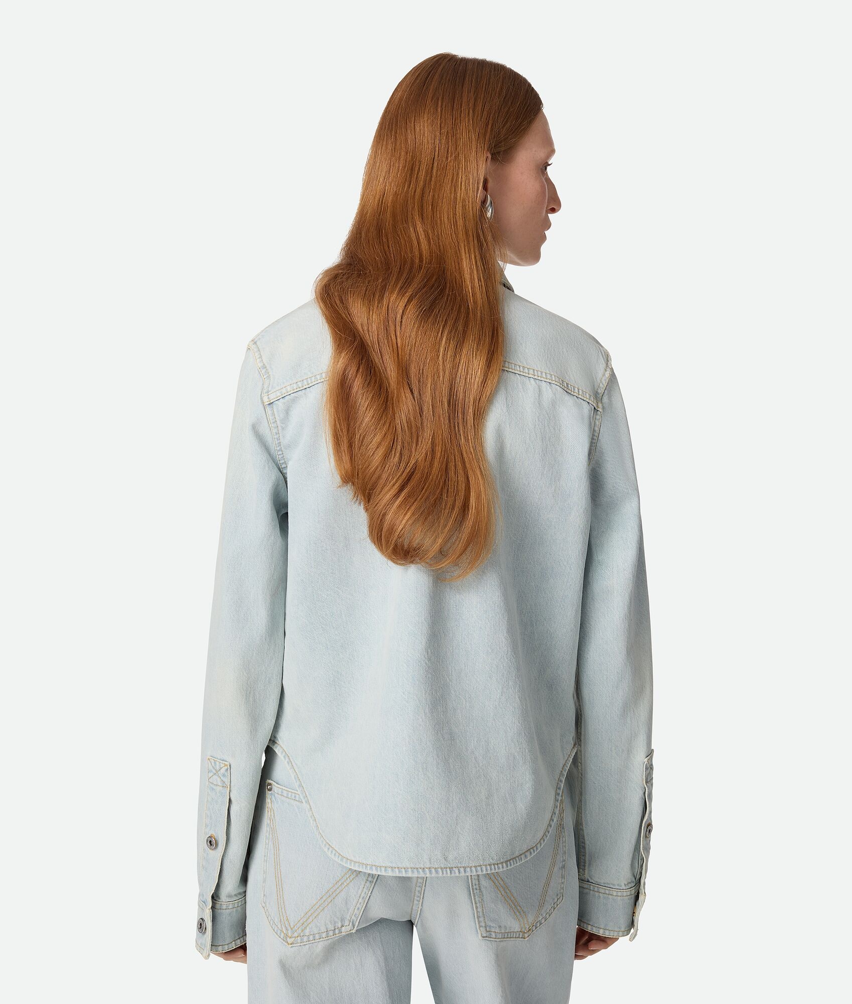 Extra Bleached Denim Shirt - 3