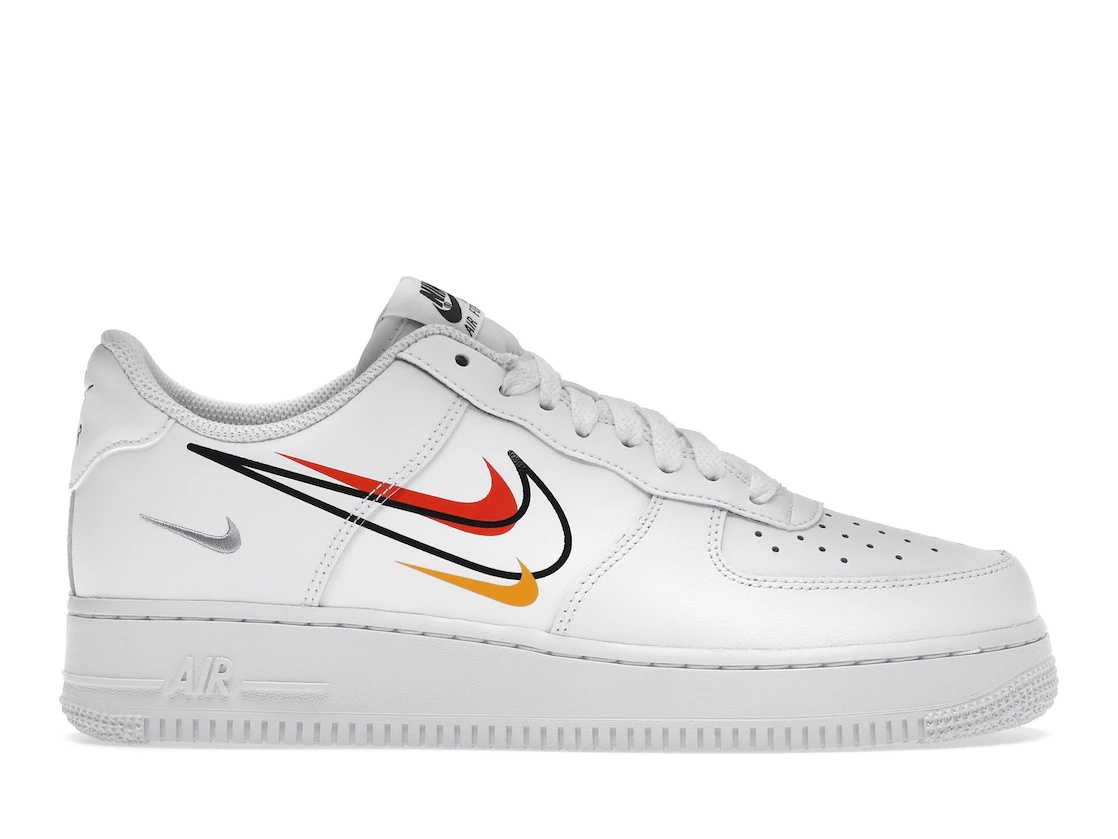 Nike Air Force 1 Low Multi-Swoosh White - 1