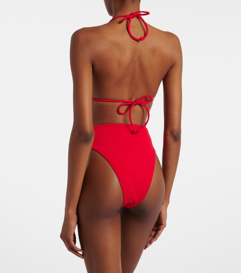 Poppy Flowers bikini top 4