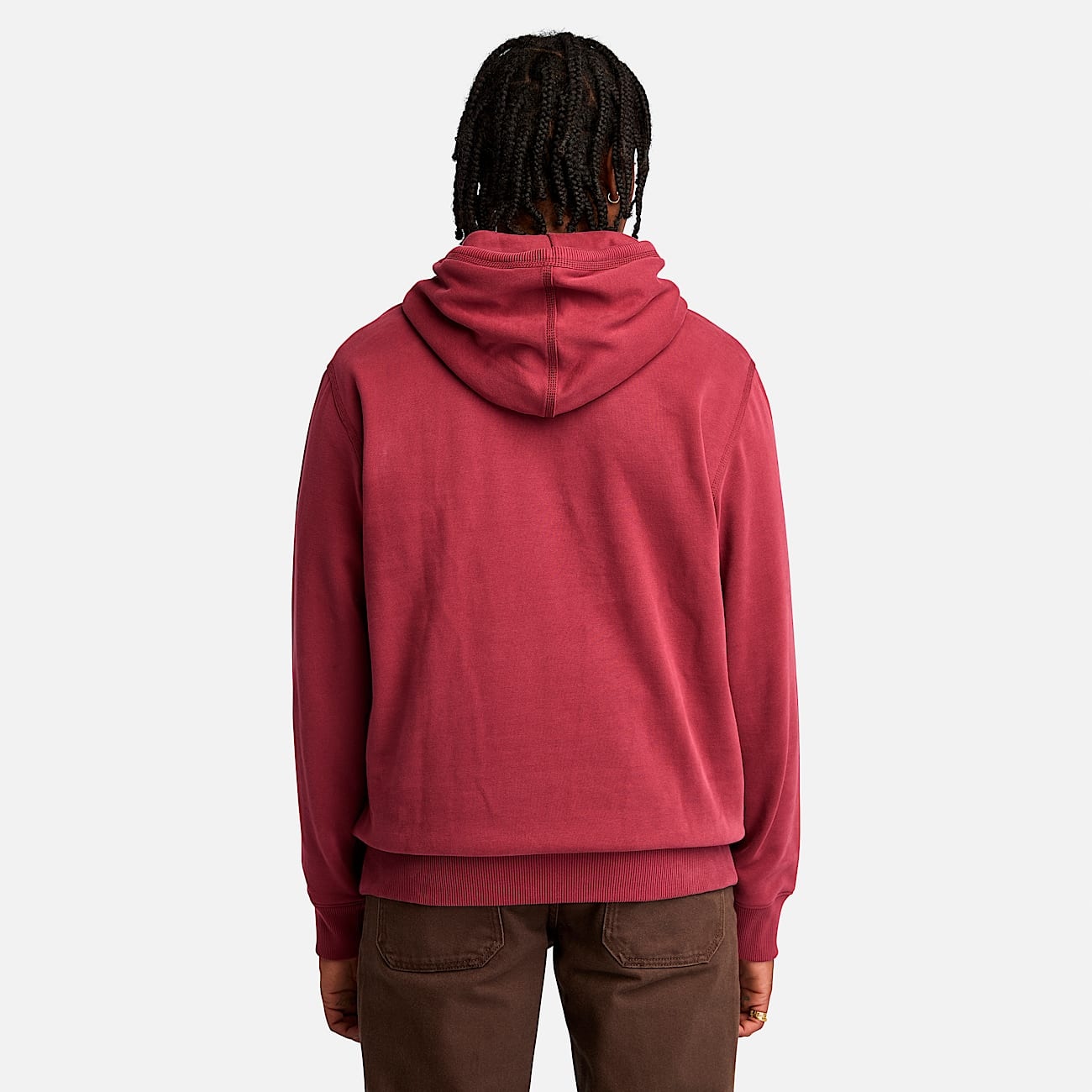Men's Contrast Stitch Logo Hoodie - 5
