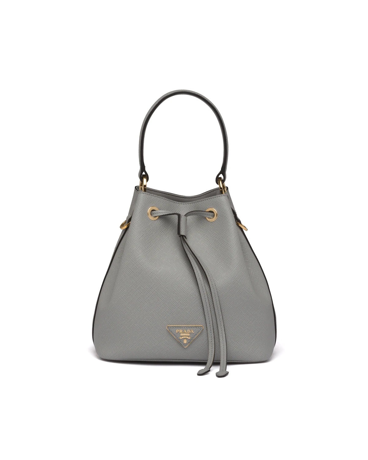 Saffiano Leather Bucket Bag - 1