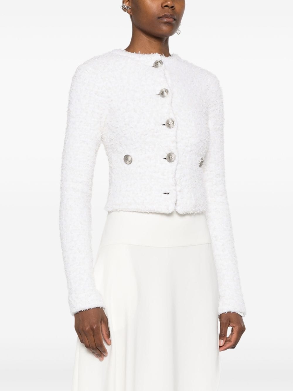 cropped cardigan - 3
