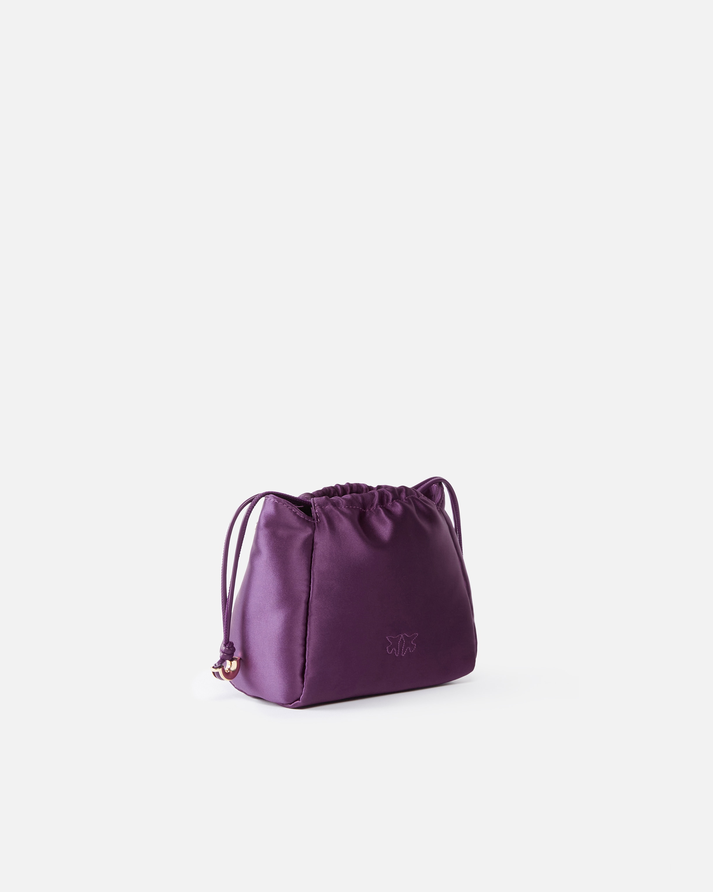 SATIN MINI CLUTCH BAG WITH CHAIN - 2